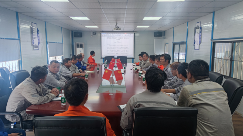 中國化學(xué)四化建扎實(shí)開展“雷霆行動(dòng)”安全生產(chǎn)警示教育  筑牢項(xiàng)目安全根基