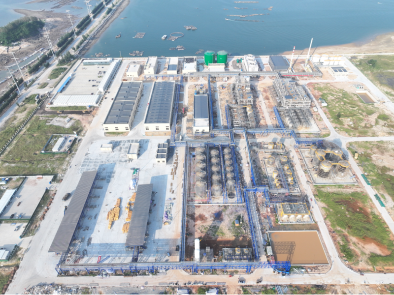 匠心筑造 奉獻精品⑤ | 奮戰開門紅！四化建承建的桐昆欽州化工新材料項目投產